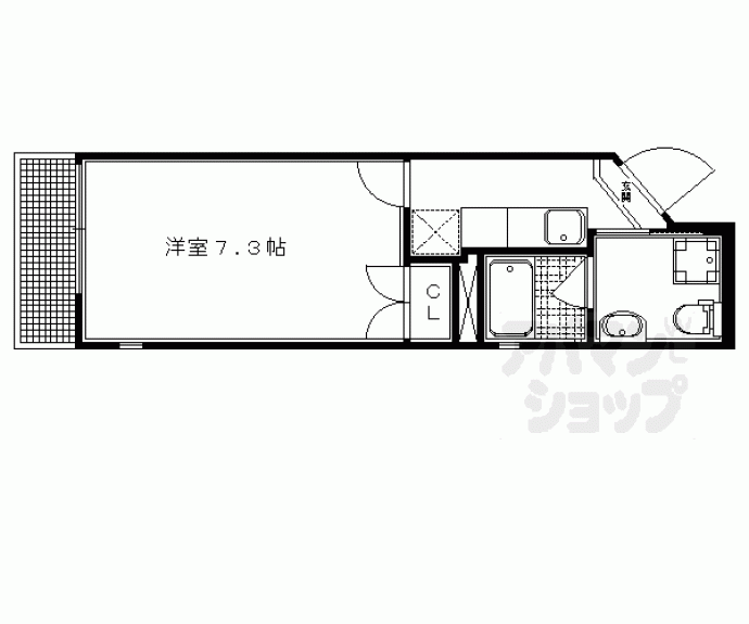 【ドーリアKYOTO大宮】間取