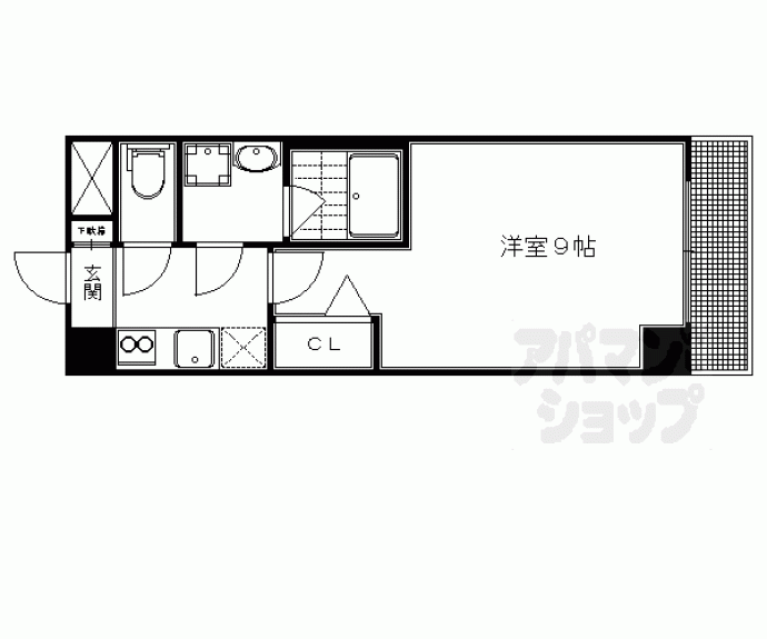 【Dear Court四条烏丸】間取