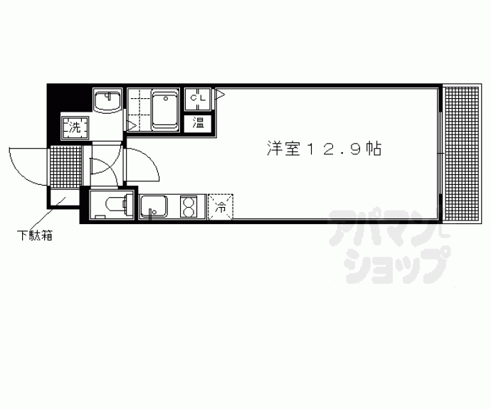【ランブラス室町六角】間取