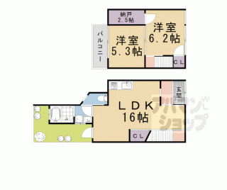 【壬生賀陽御所町平屋】