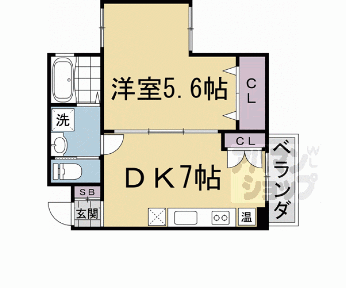 【ウインドベル芦刈山】間取