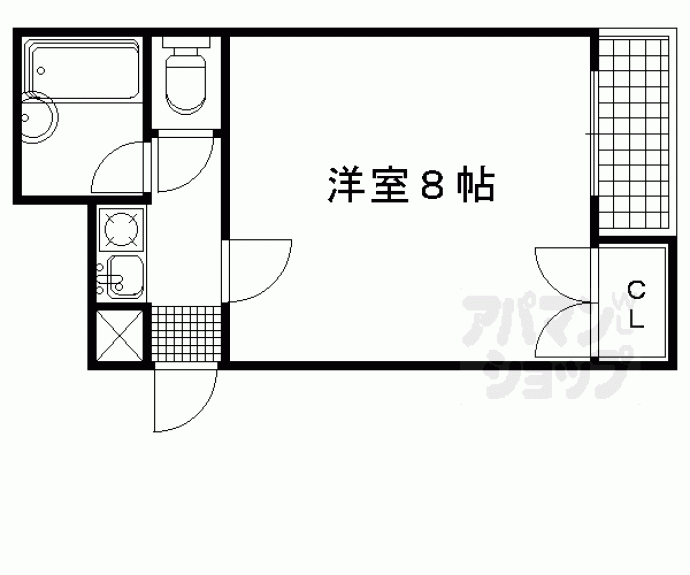 【Ｎエステートモア三条】間取