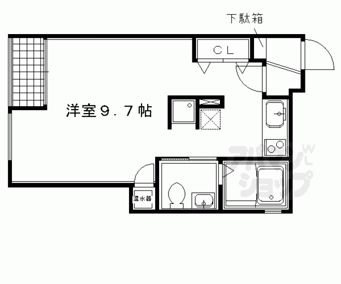 【珠光ビル御幸町】間取