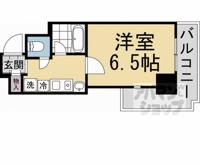 【サンシティ烏丸】間取