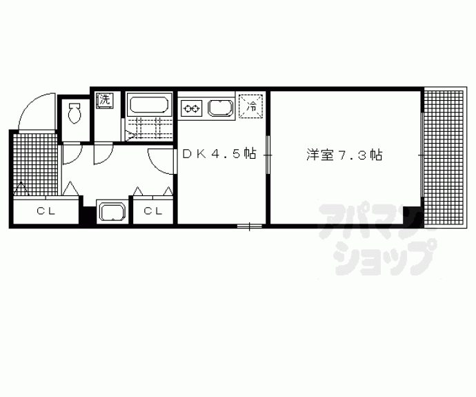 【アイカーサ富小路】間取