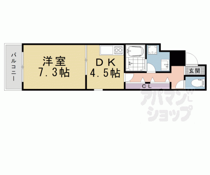 【アイカーサ富小路】間取