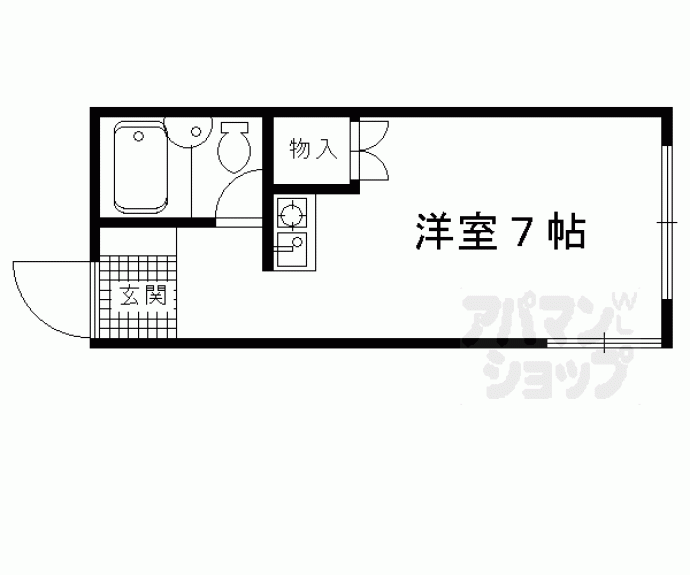 【東山女子ハイツ】間取