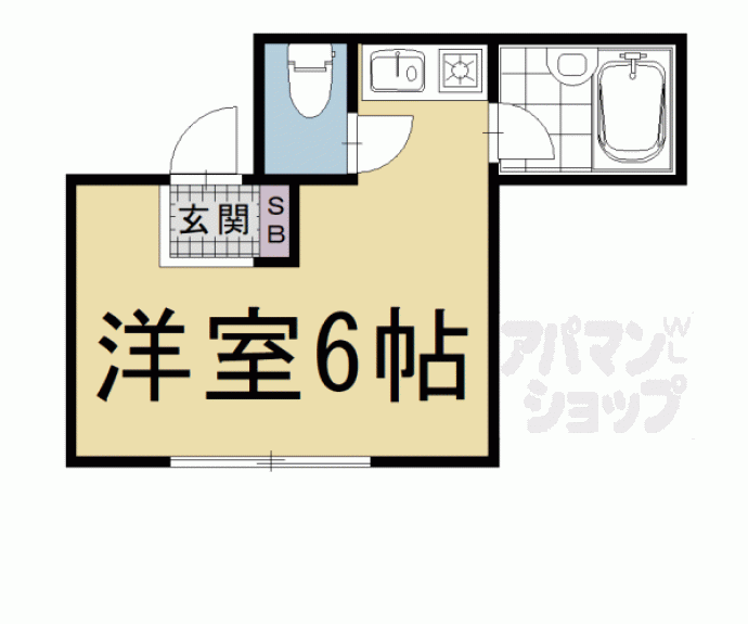 【東山女子ハイツ】間取