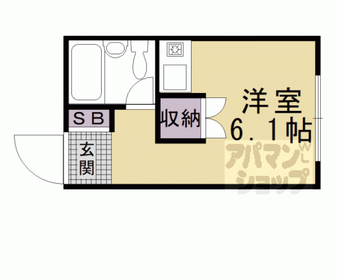 【東山女子学生ハイツ】間取