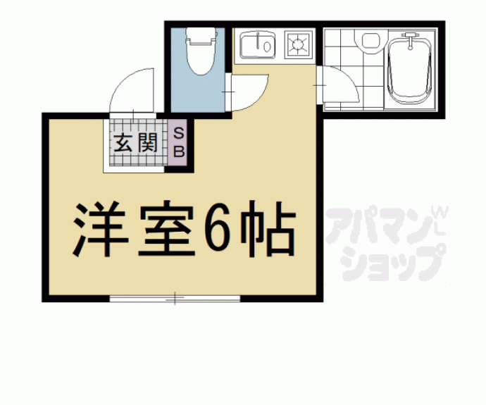 【東山女子ハイツ】間取