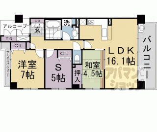 【パラドール京都烏丸璃宮】