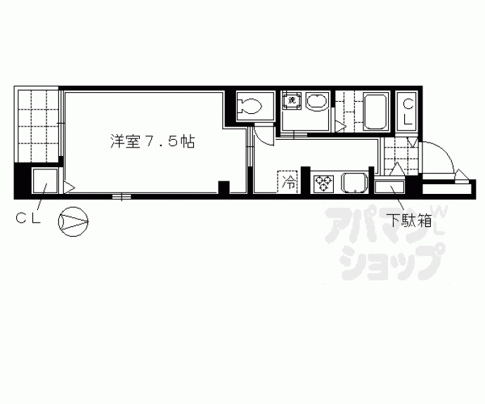 【ブーゲンビリア　プレイス】間取