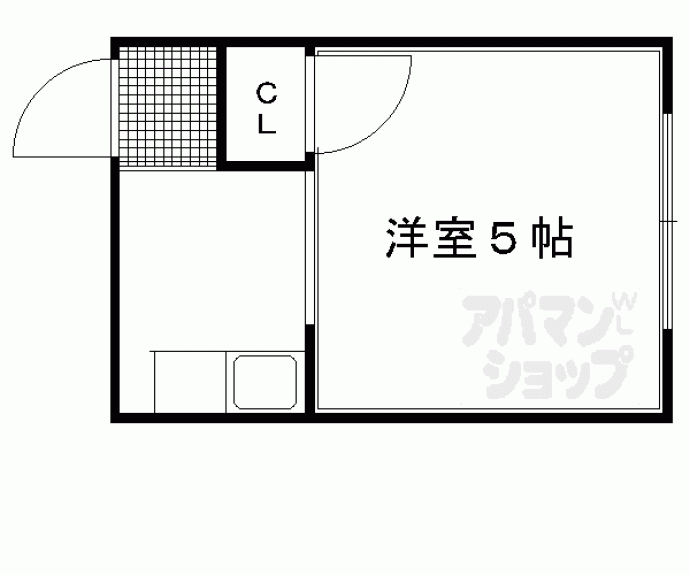 【ハイツエガワ】間取