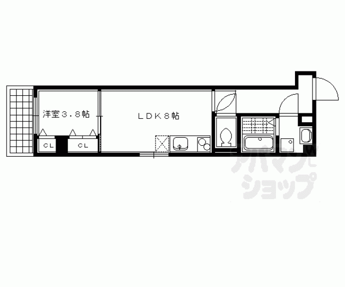 【アイカーサ綾小路】間取