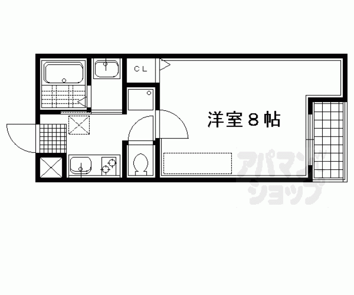 【アークリード東山三条】間取
