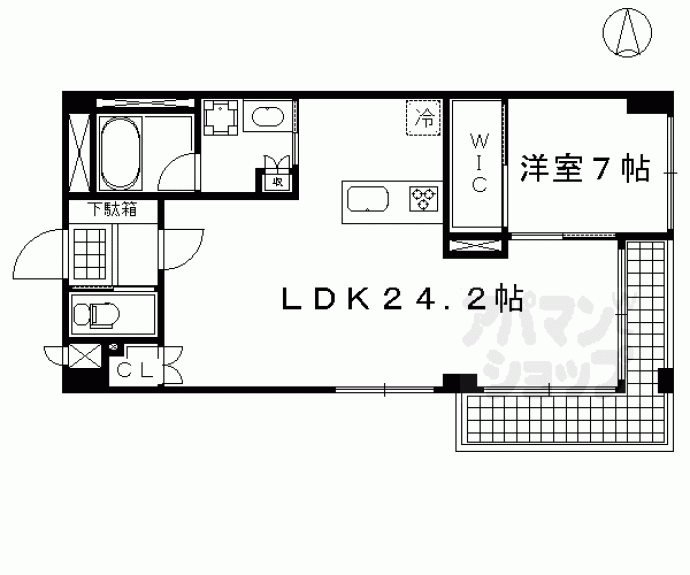 【Ｓｃｈｉｌｆ神宮道】間取