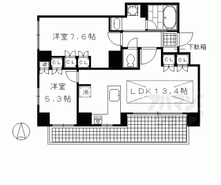 【イーグルコート御池高瀬川】