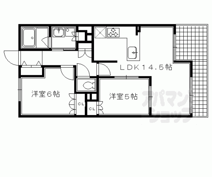 【グランレジェイド京都河原町】間取