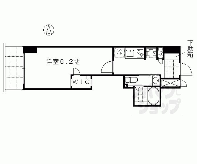 【エステムプラザ東山邸】間取