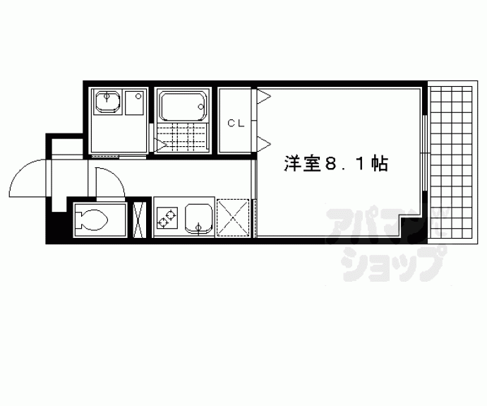 【ロアンヌ清水】間取