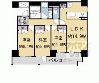 【クラッシィハウス御池柳馬場】