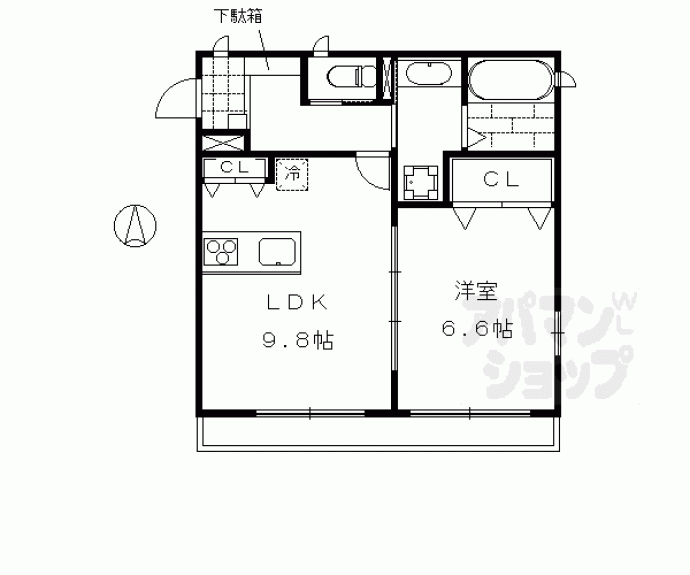 【LACINE feuille】間取