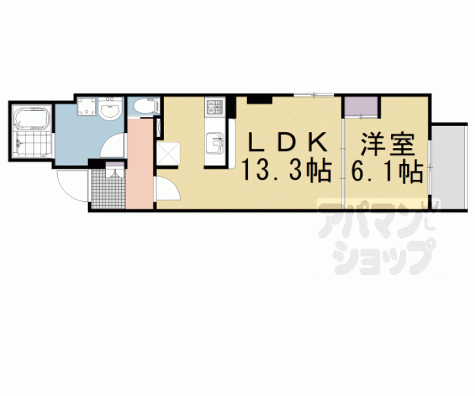 【CALM小川通】間取