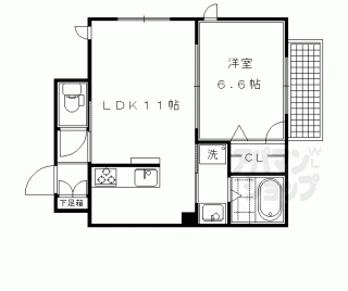 【シャーメゾン二条城南】