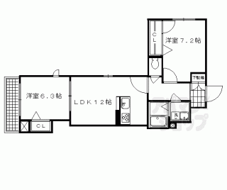 【シャーメゾン二条城南】