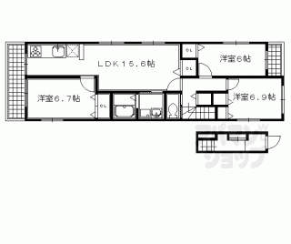 【四条大宮テラスハウス】