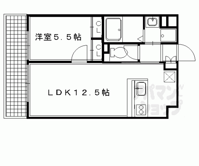 【プレシャス御所南】間取