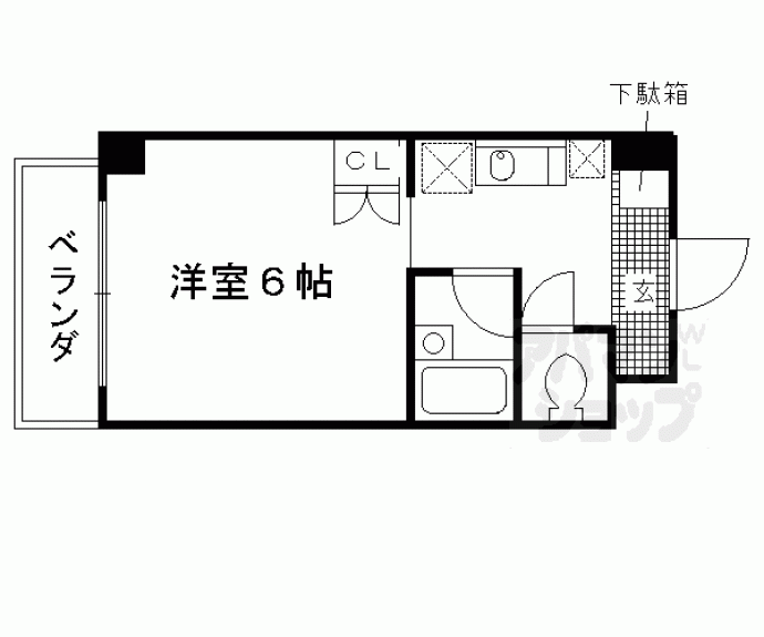 【ハウゼ公園前】間取