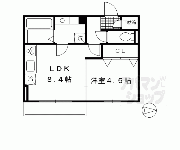 【ウィステリア柳水】間取