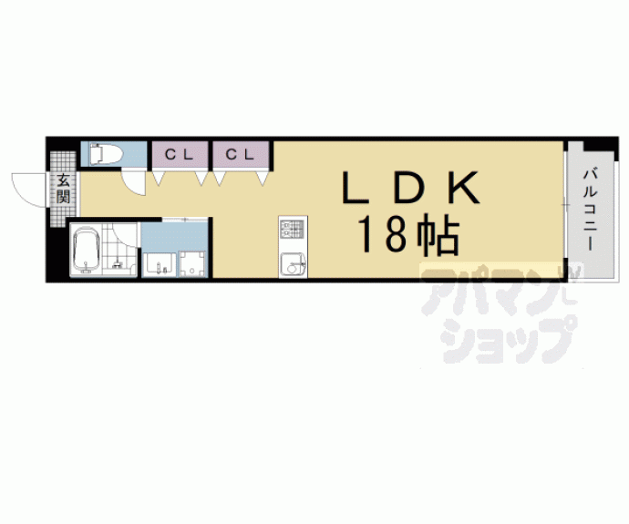 【Maison du coeur(メゾン・ドゥ・クール)】間取