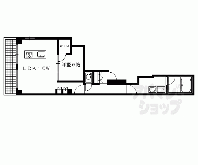 【Ｔｒａｃｃｉａ堺町】間取