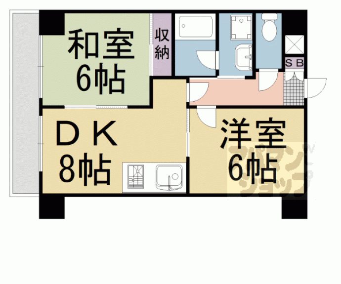 【グランドビル２１】間取