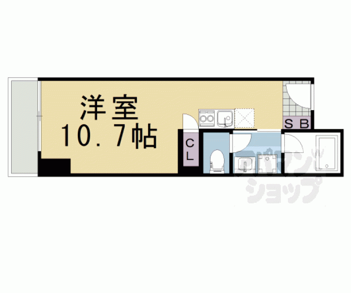 【グランレブリー寺町松原】間取