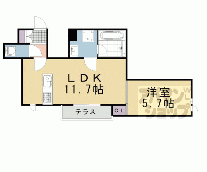 【シャーメゾン大宮五条】間取