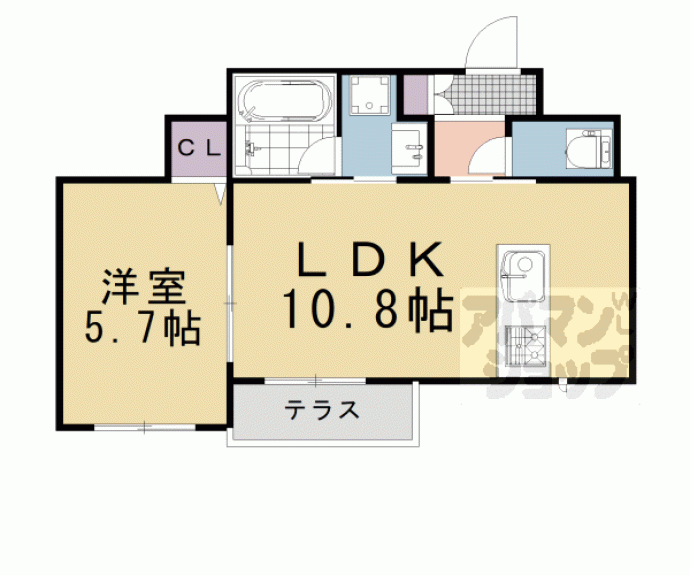 【シャーメゾン大宮五条】間取