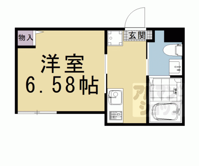 【オリエント五条坂】間取