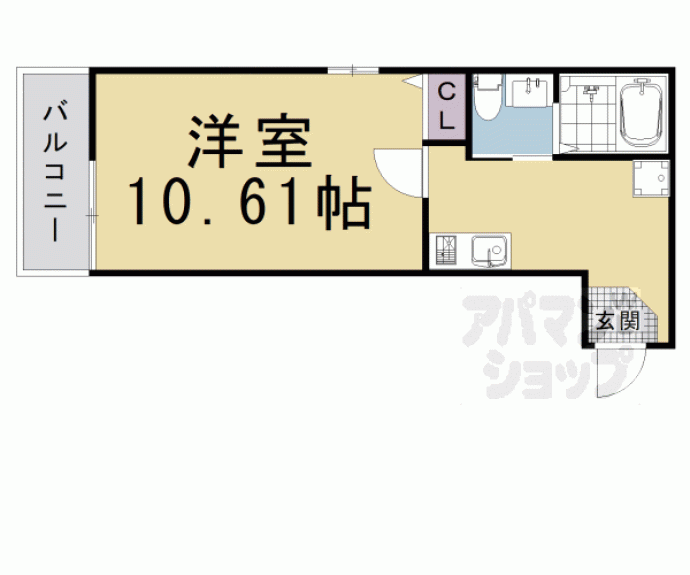 【オリエント五条坂】間取