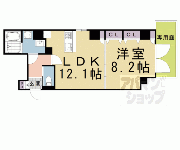 【ｃａｓａ　Ｒｙｏｋｏ２】間取