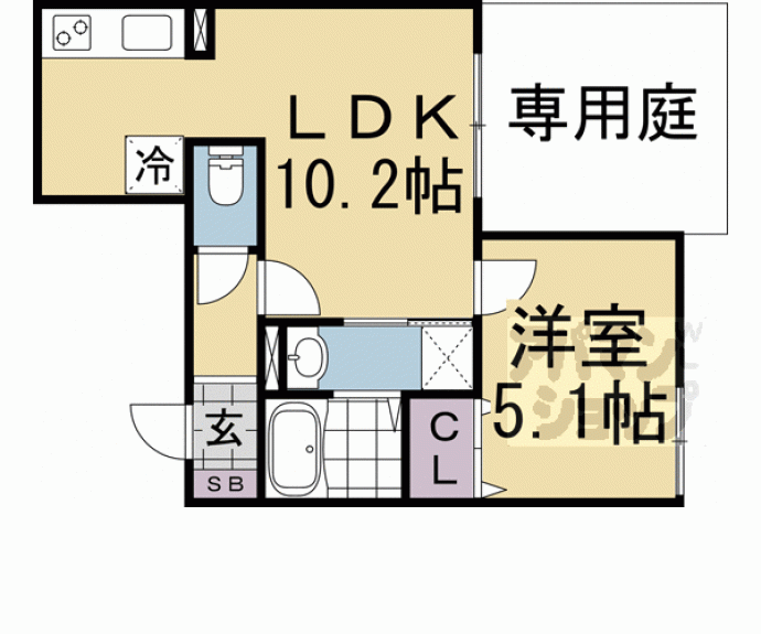 【Ｄｏ　Ｄｒｅａｍ仏光寺】間取