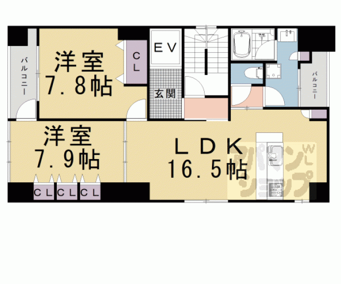 【Felice御所西】間取