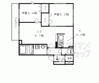 【シャーメゾン長岡天神】