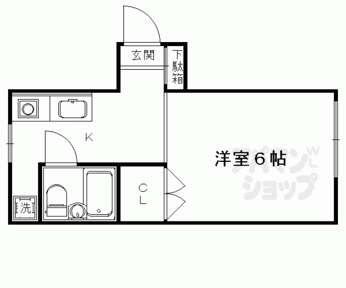 【杉本アパート】間取