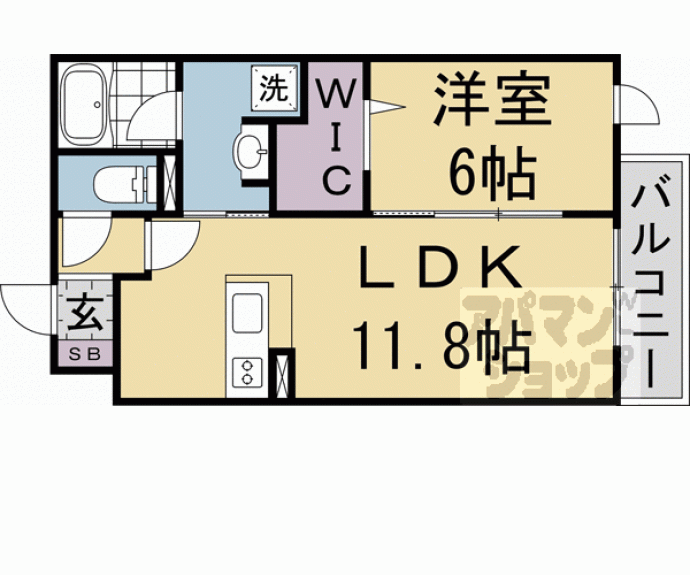 【プレジール】間取