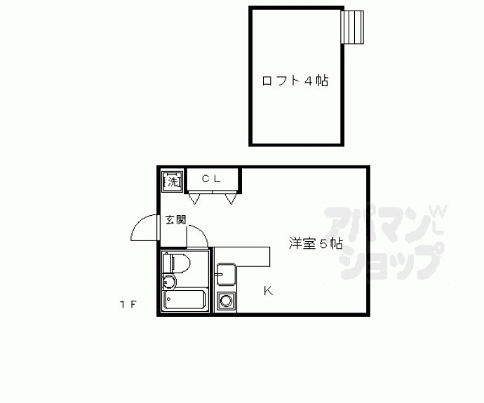 【ｃｌｅｅｆ　Ｍｉｓａｏｎ　Ａｒｉｓｕｇａｗａ】間取