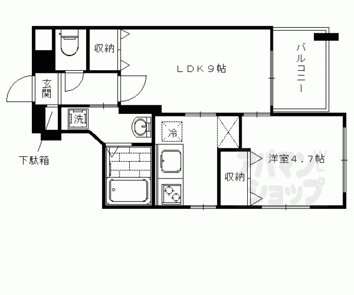 【ＣｏＣｏ・ＳＡＮＪＯ】間取