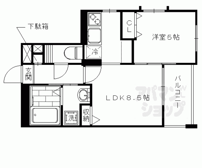 【ＣｏＣｏＳＡＮＪＯ】間取